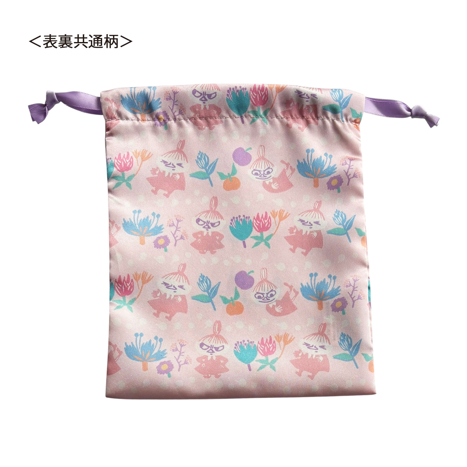 [公式] メーカー直営 ムーミン リボン巾着 パターン