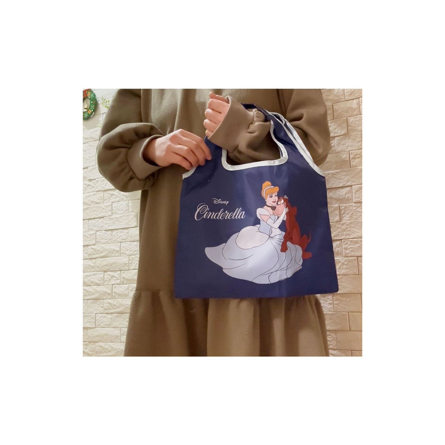 [公式] メーカー直営 ディズニー ミニくるくるショッピングバッグ シンデレラ シンデレラ＆フレンズ