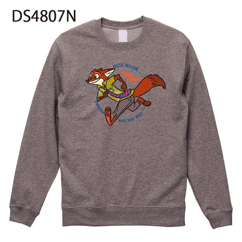 Disney NOSTALGICA スウェットクルーネック ニック Gray