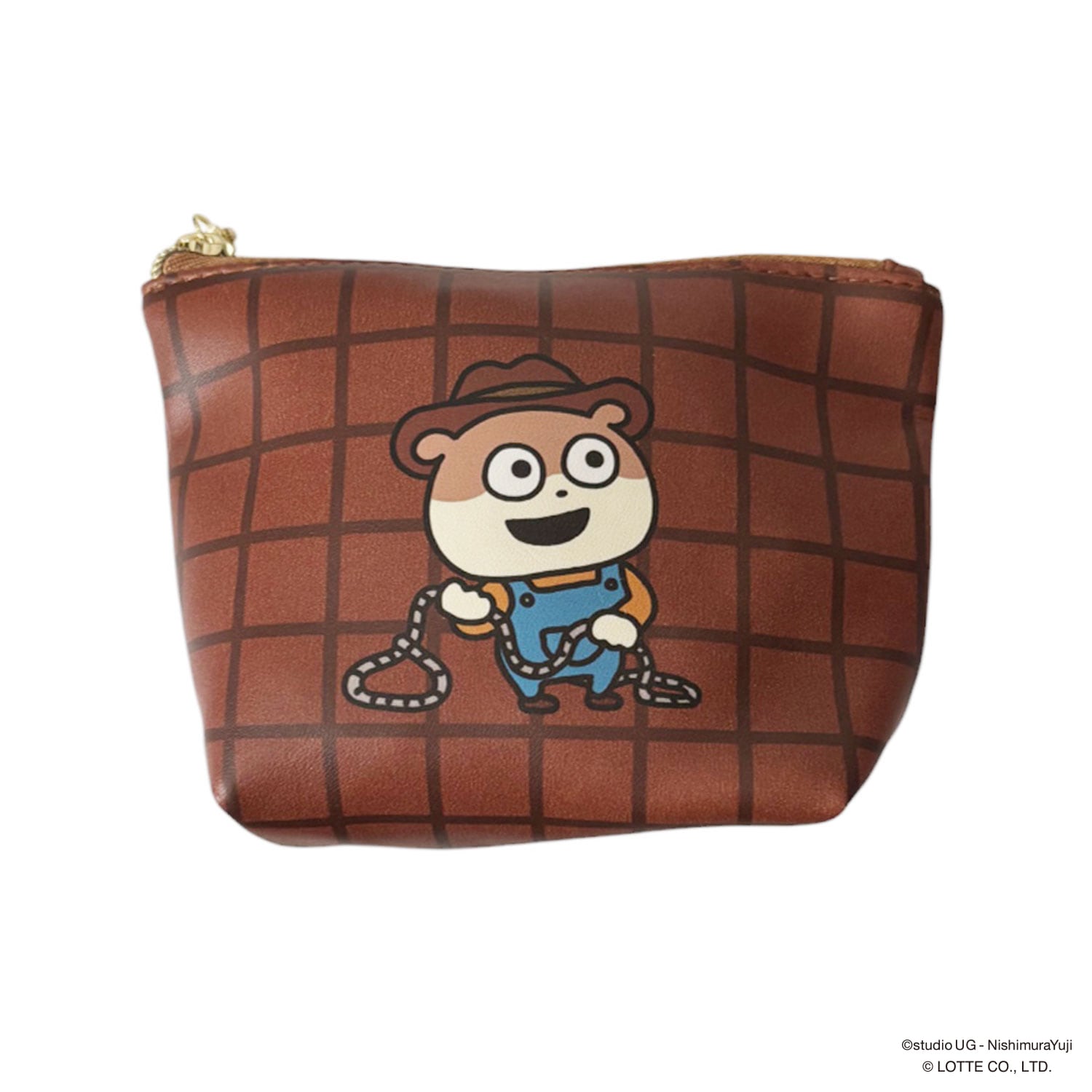 公式] （にしむらゆうじ） クランキーぼうや ポーチ チョコレート