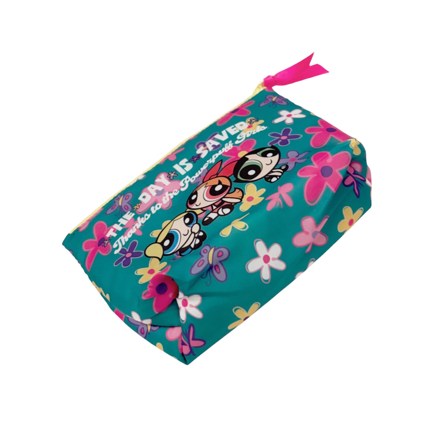 [公式] メーカー直営 パワーパフガールズ クッションポーチ グリーン