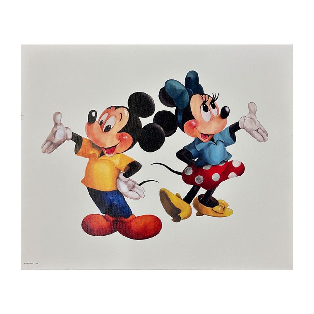 [公式] Disney American Paradise F8アートパネル ミッキーマウス&ミニーマウス ポーズ