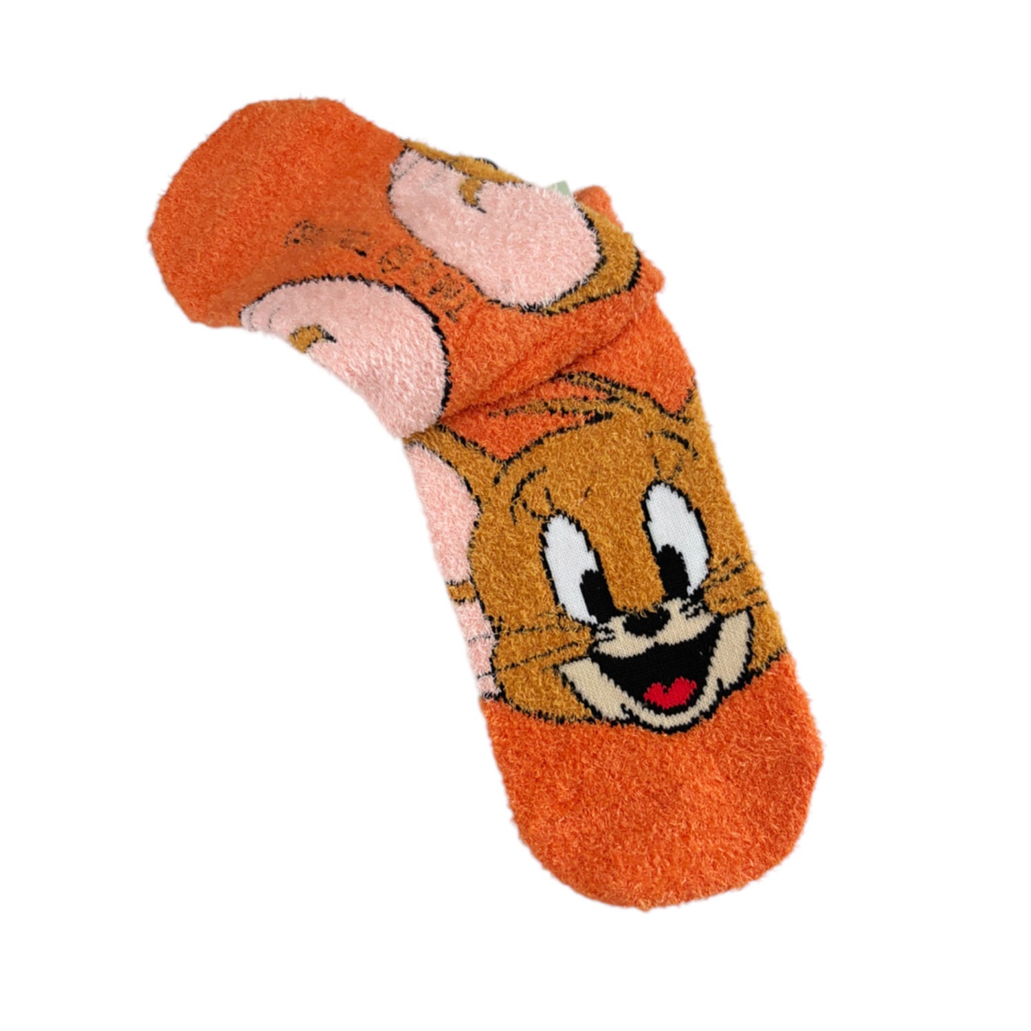 [公式] メーカー直営 トムとジェリー もっこもこくつした フェイス ジェリー