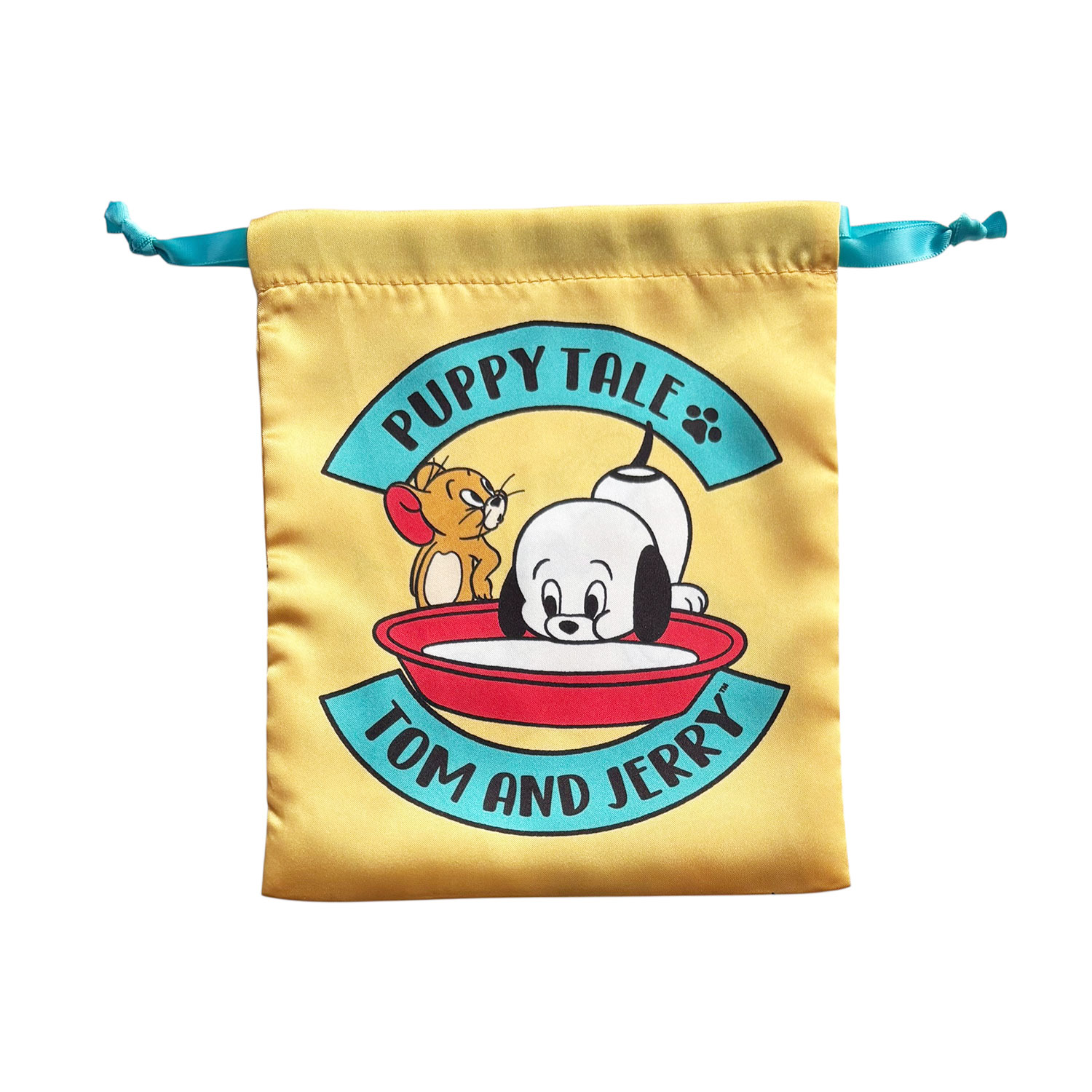 [公式] メーカー直営 トムとジェリー リボン巾着 なかよし