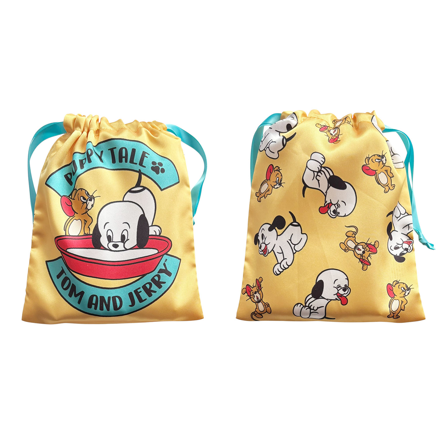 [公式] メーカー直営 トムとジェリー リボン巾着 なかよし