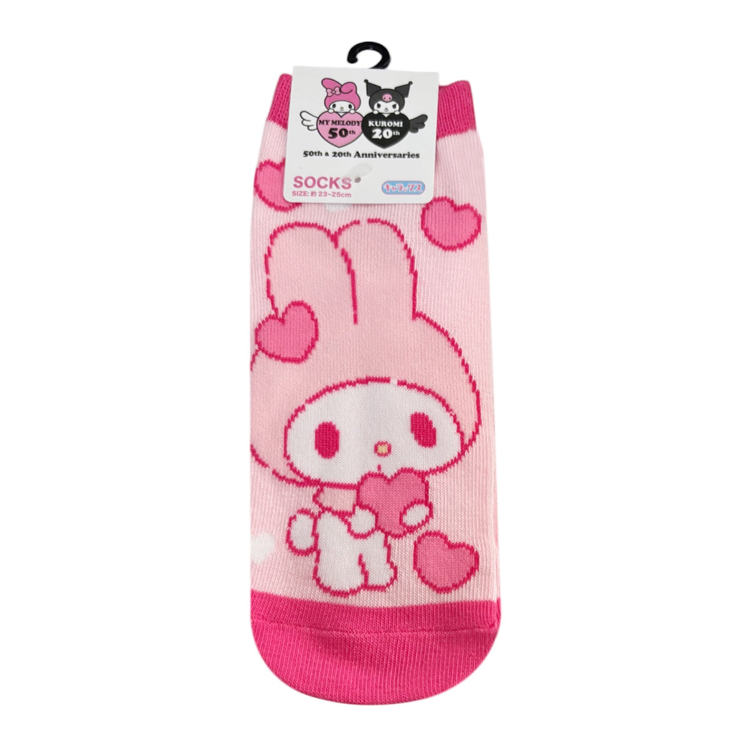 公式] メーカー直営 サンリオ マイメロディ50周年（靴下）マイメロ