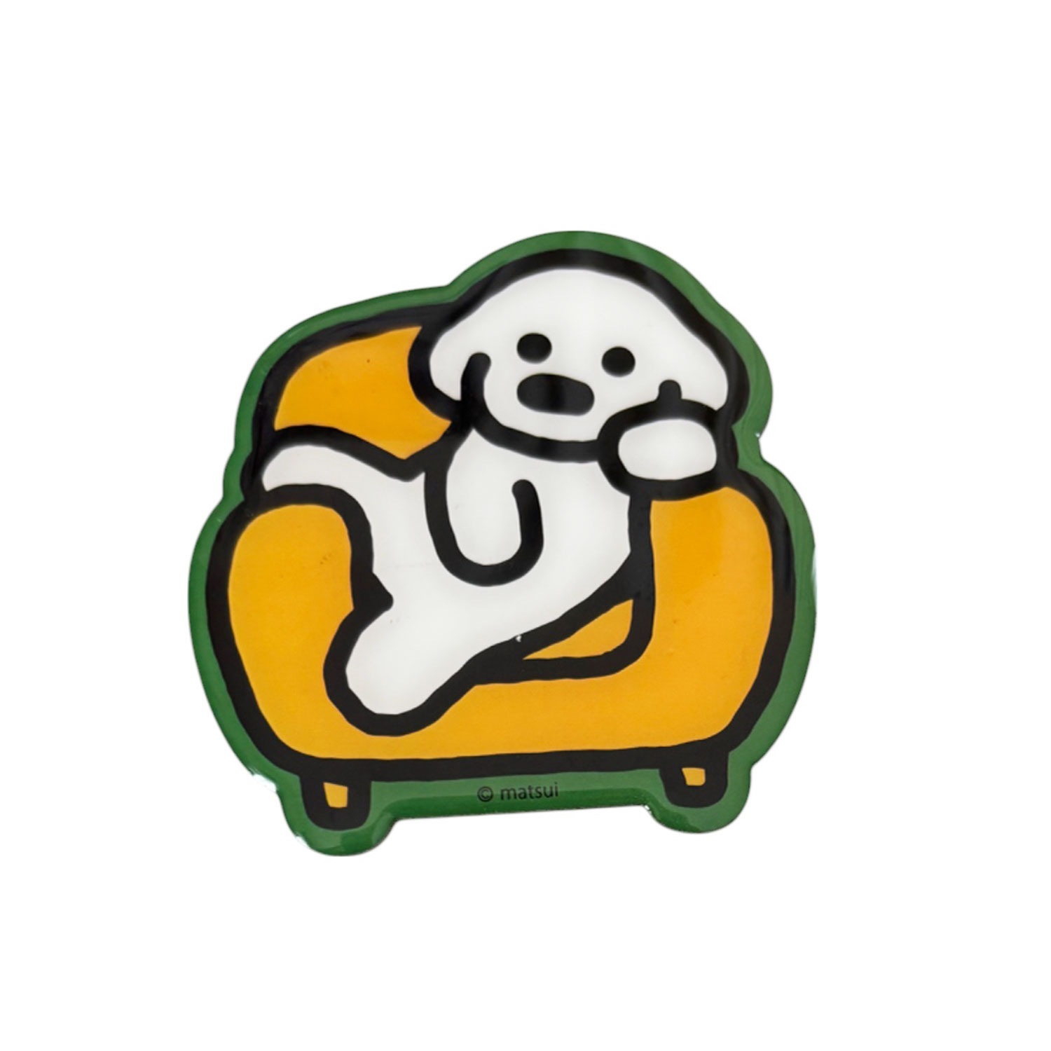 [公式] メーカー直営 matsui キャラクタービッグマグネット だらりんイス