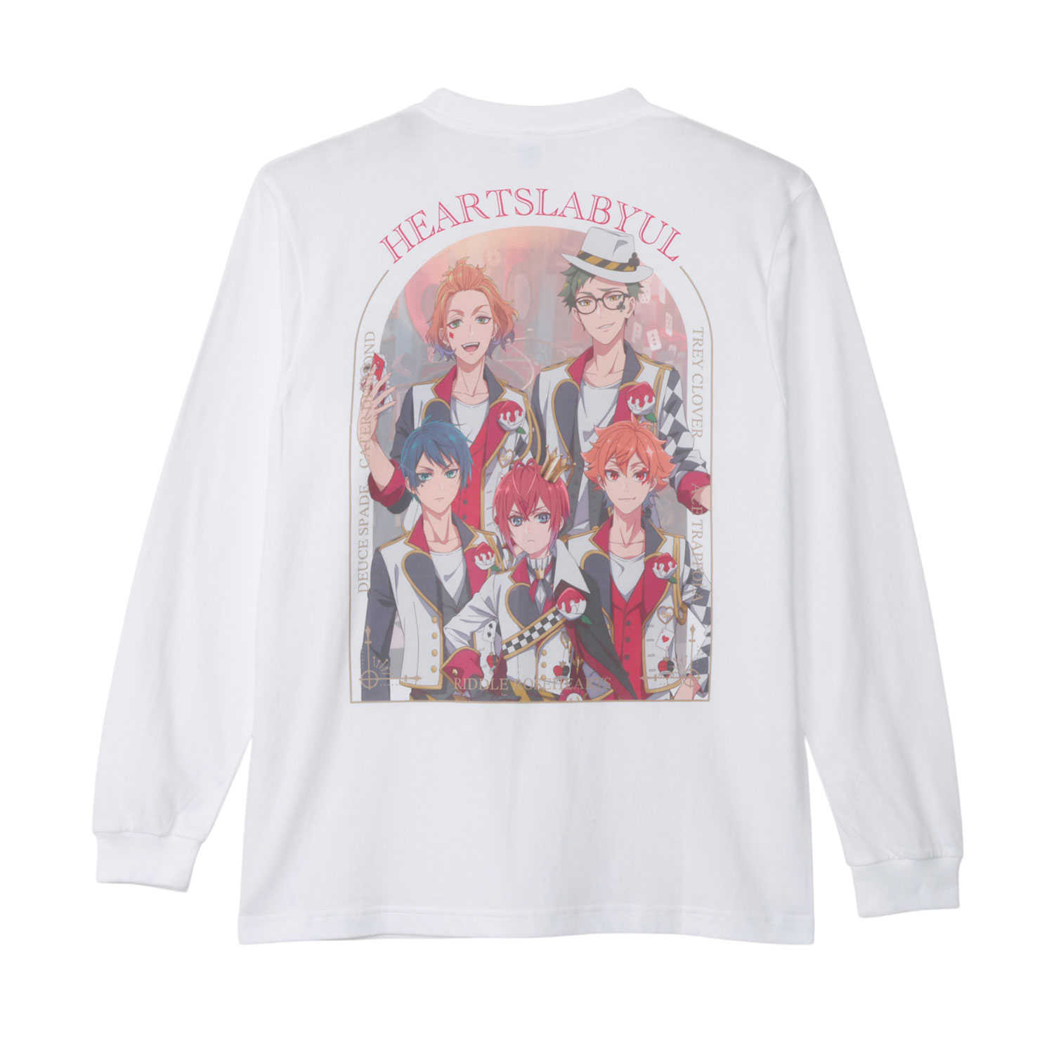 [公式] メーカー直営 『ディズニー ツイステッドワンダーランド』 ロングＴシャツ ハーツラビュル