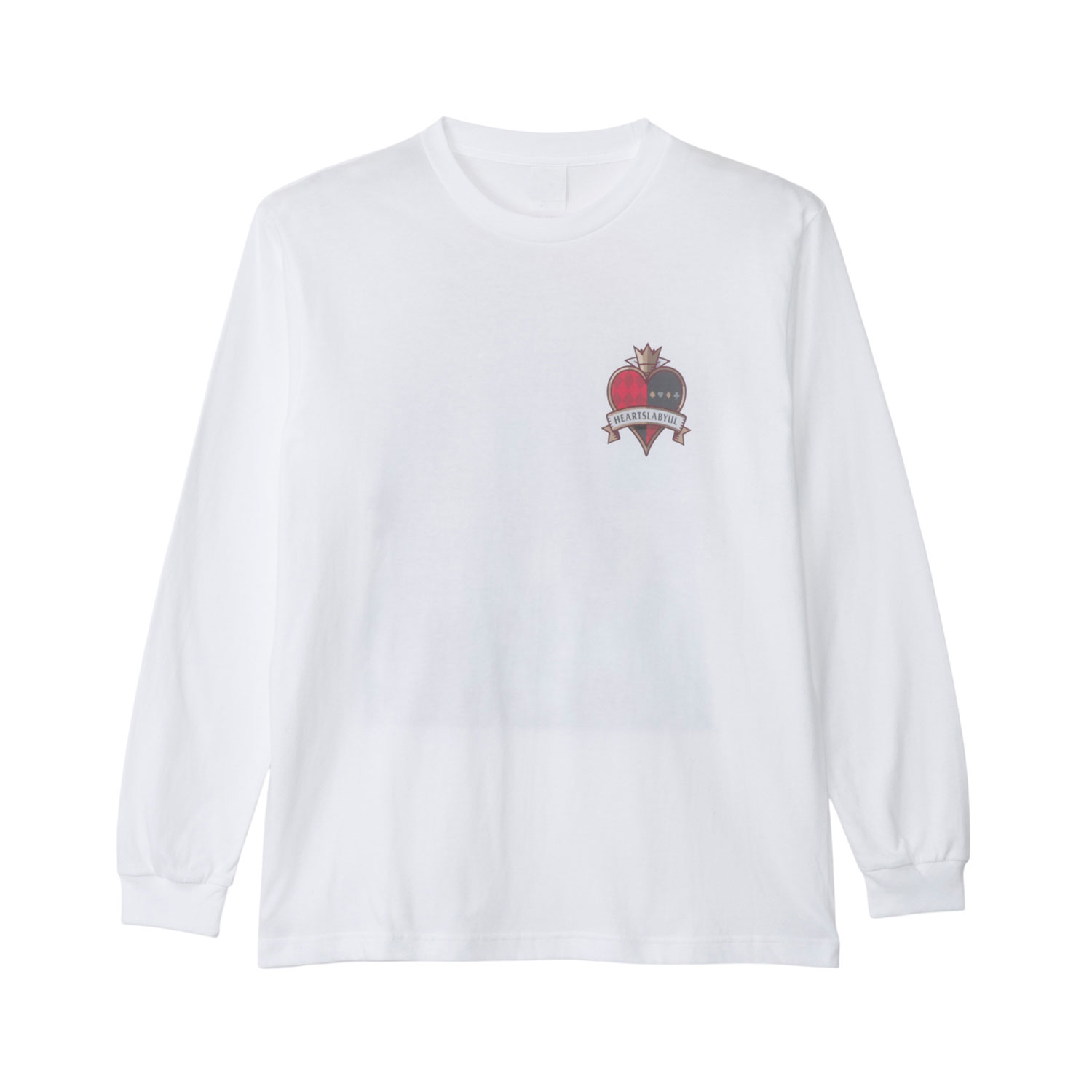 [公式] メーカー直営 『ディズニー ツイステッドワンダーランド』 ロングＴシャツ ハーツラビュル