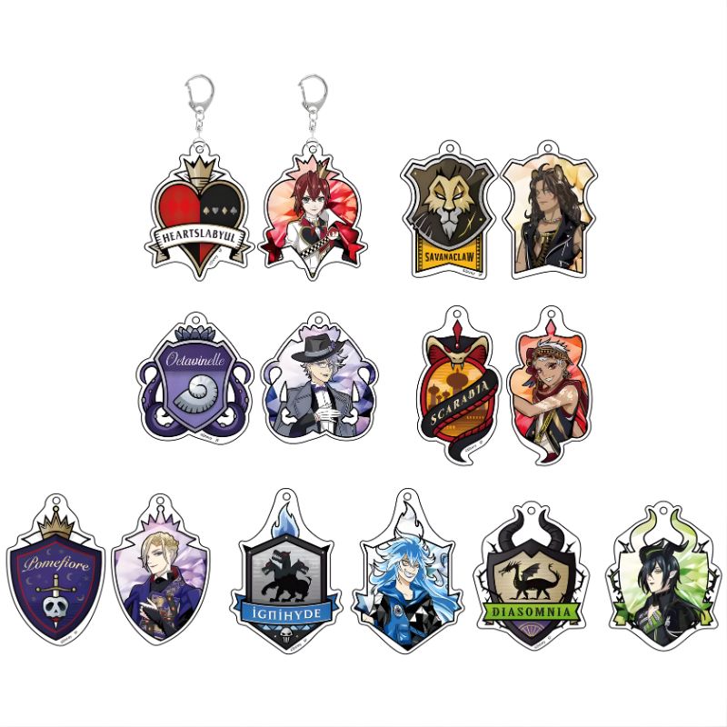 [公式] メーカー直営 『ディズニー ツイステッドワンダーランド』 ドミテリア アクリルキーホルダーコレクション 寮長 単体（全7種）