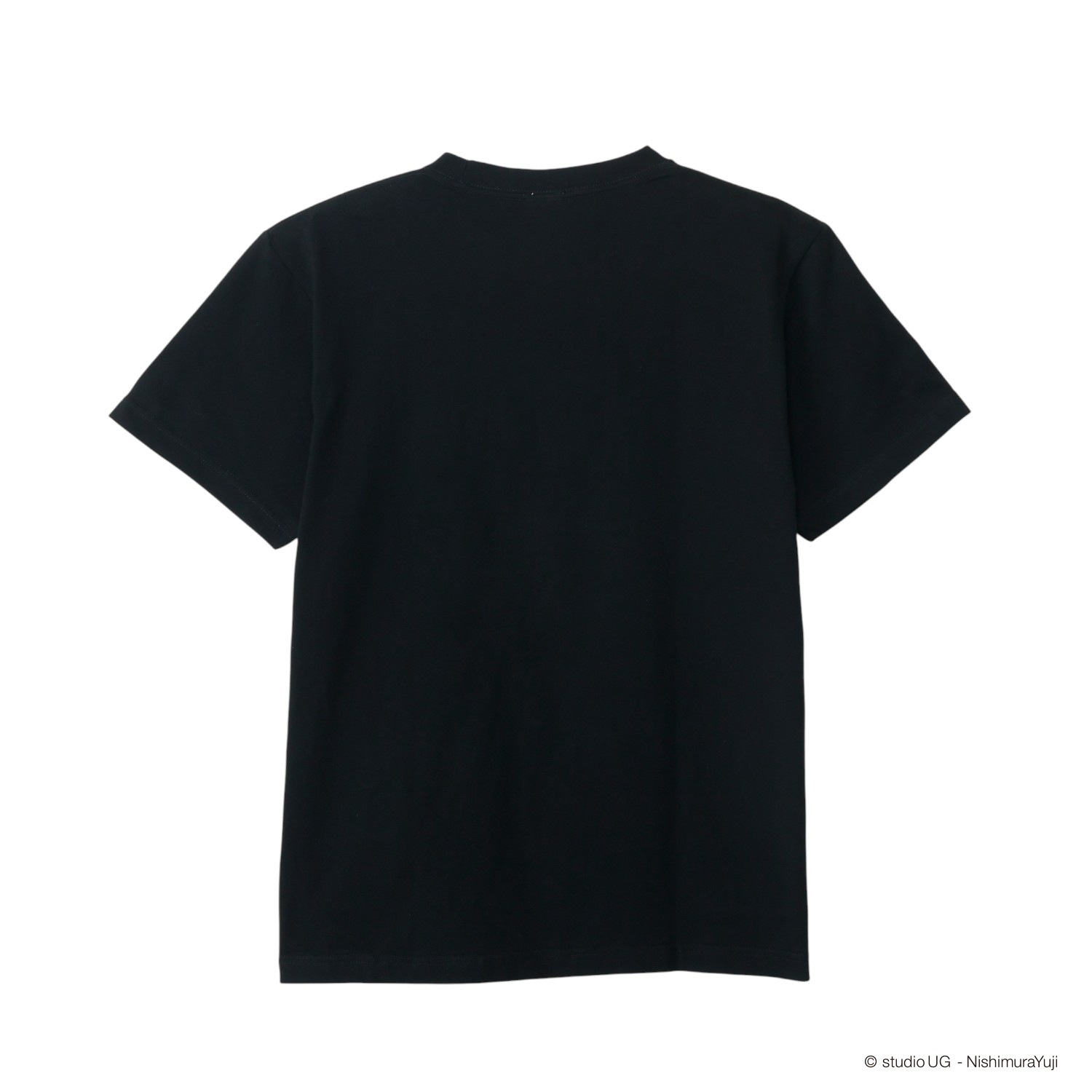 [公式] スタジオUG（にしむらゆうじ） Ｔシャツ 一滴の酒飲めず（酒飲めません）ブラック Ｍ