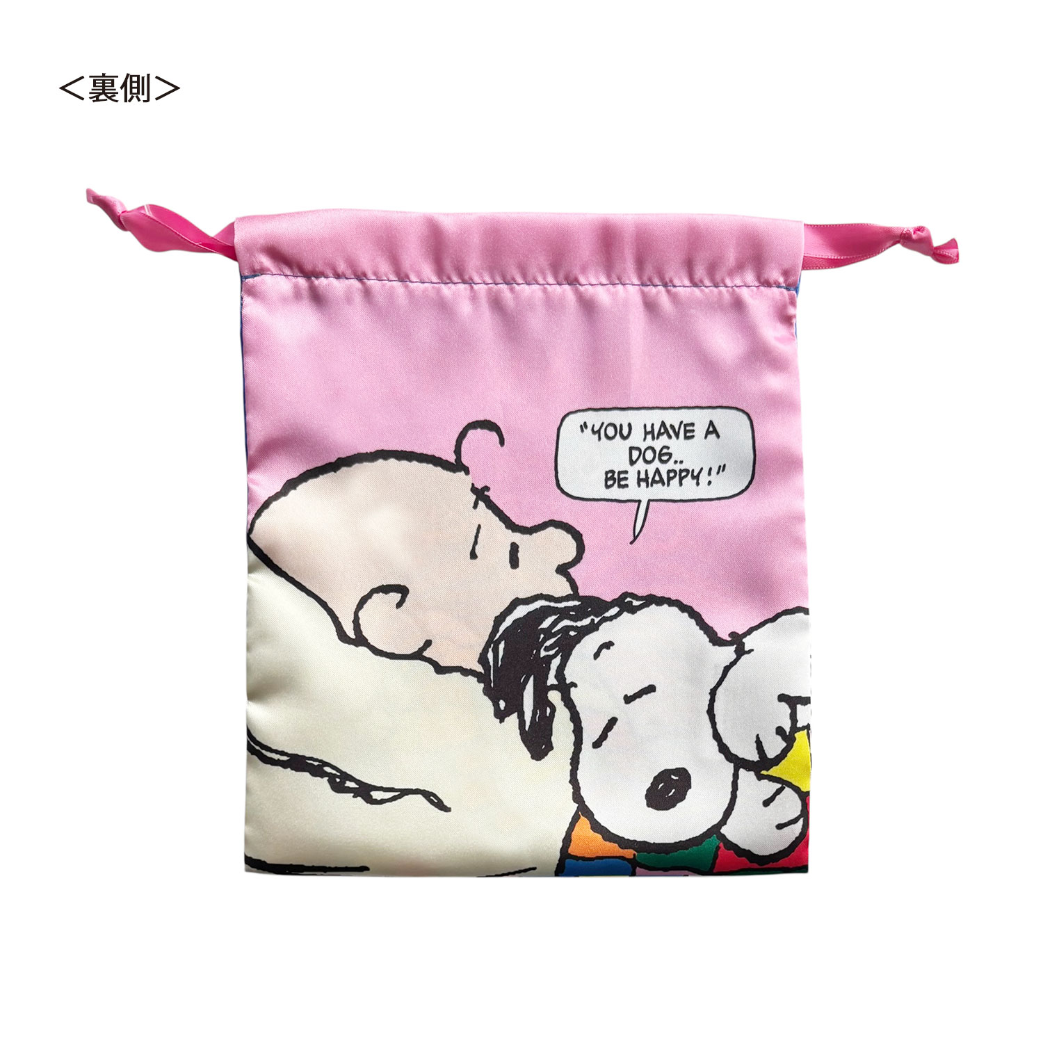 [公式] メーカー直営 PEANUTS ピーナッツ リボン巾着 スリープ