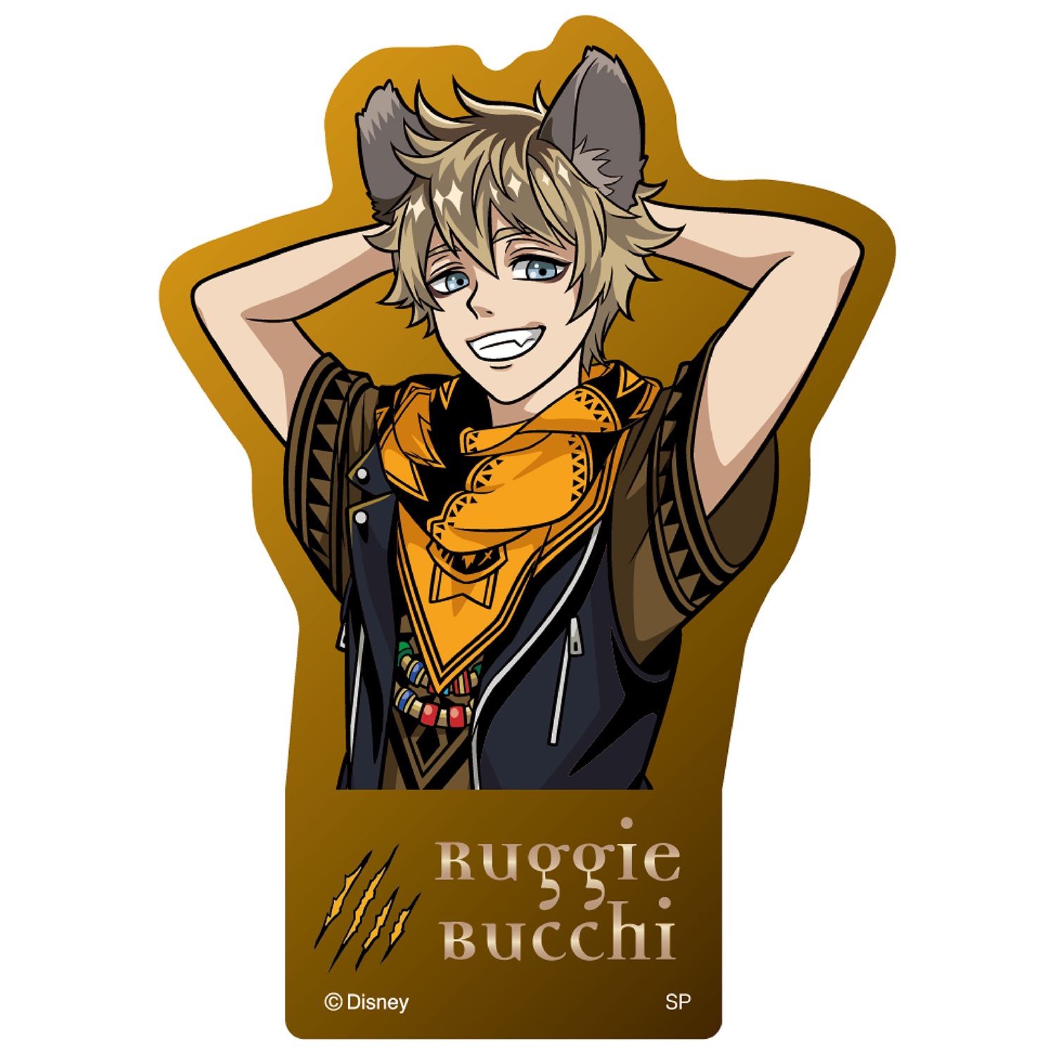 『ディズニー ツイステッドワンダーランド』 キャラクターステッカー サバナクロー寮 ラギー