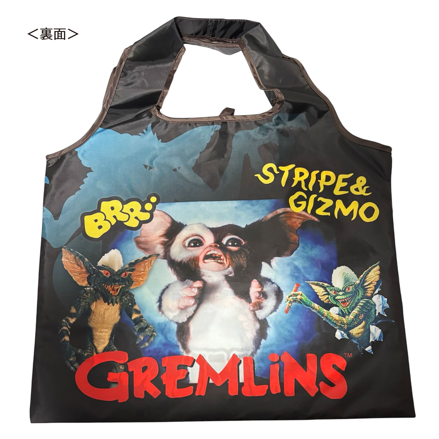 公式] メーカー直営 グレムリン エコバッグ ギズモ ブラック