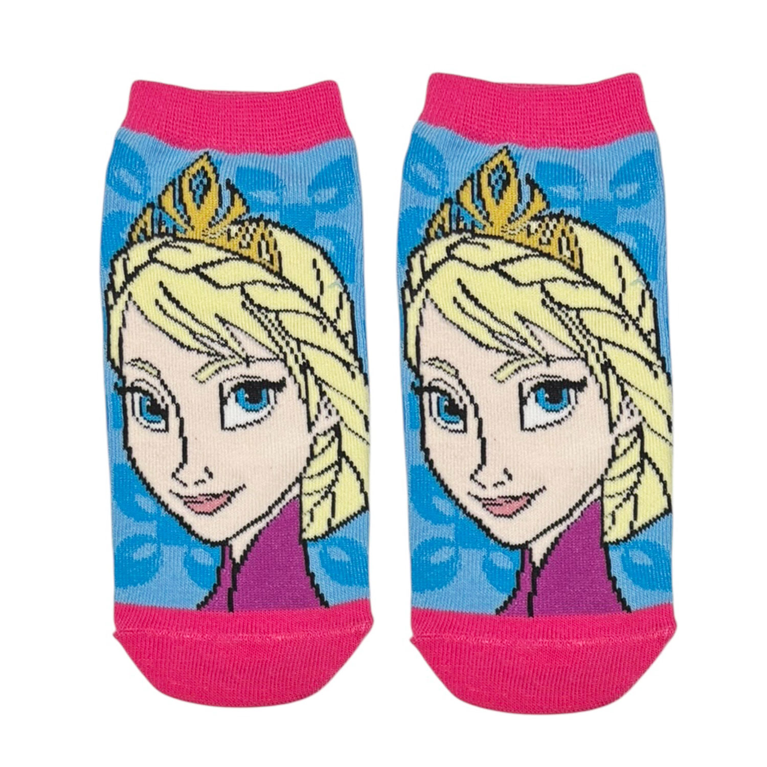 [公式] メーカー直営 ディズニー アナと雪の女王 キャラックス（レディース靴下）エルサ ノルディックフラワー