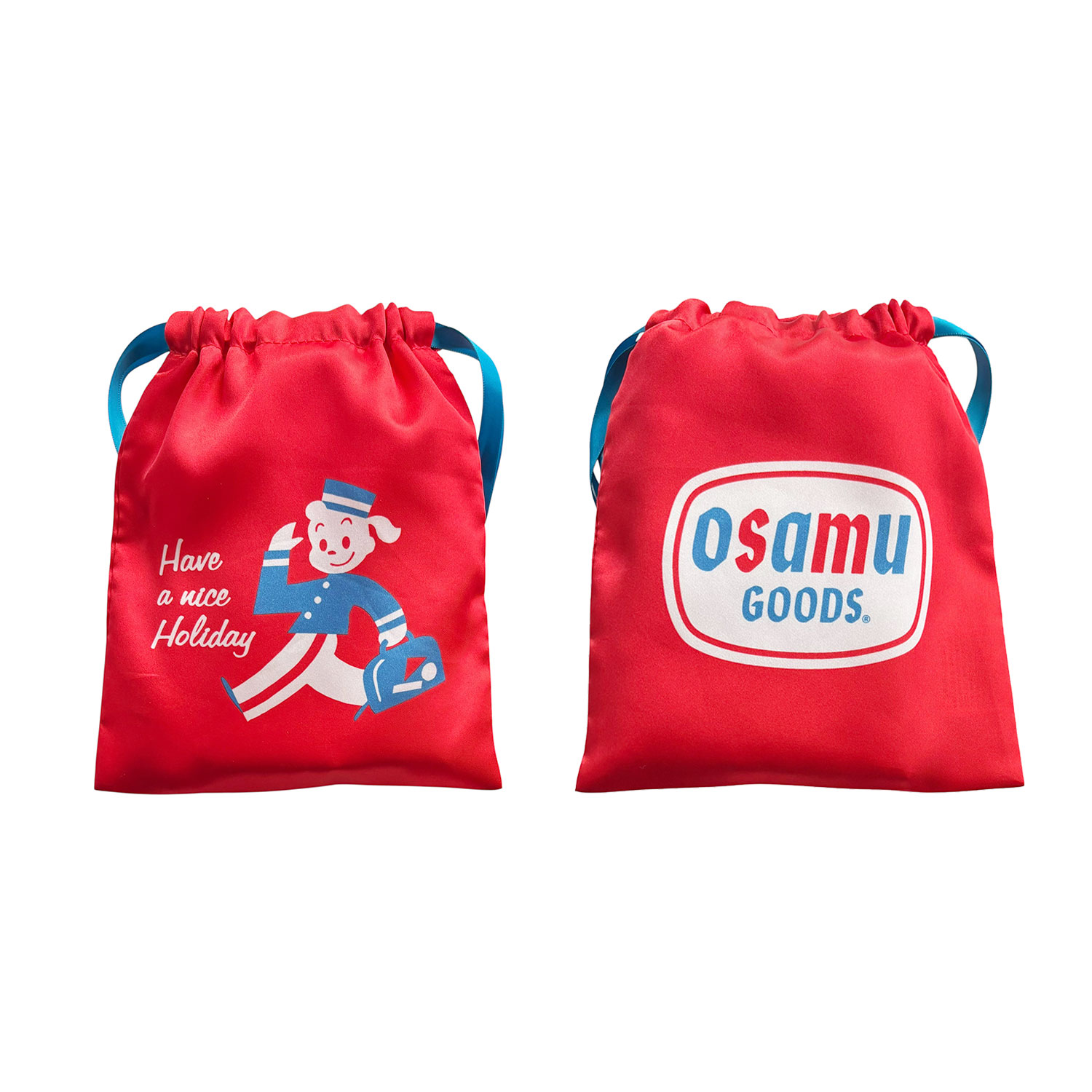 [公式] メーカー直営 OSAMU GOODS リボン巾着 ジル