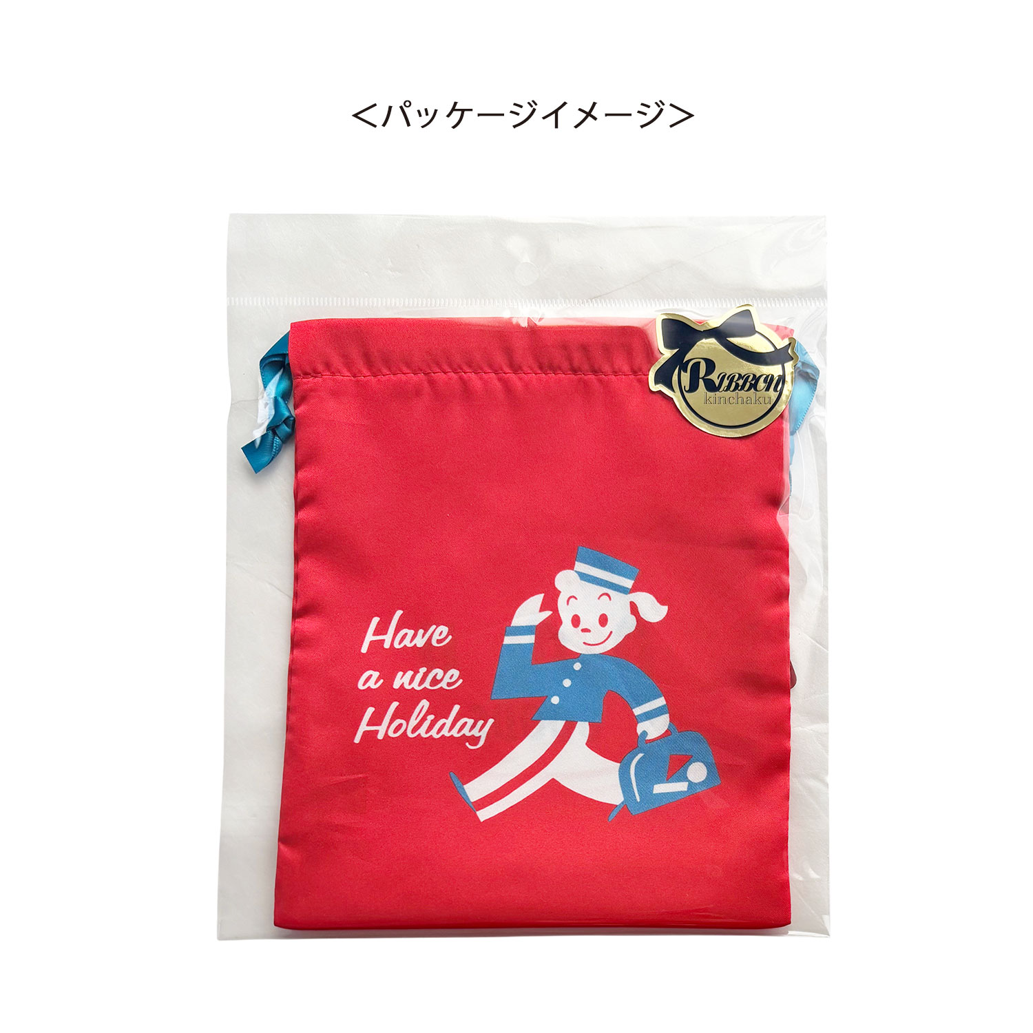 [公式] メーカー直営 OSAMU GOODS リボン巾着 ジル