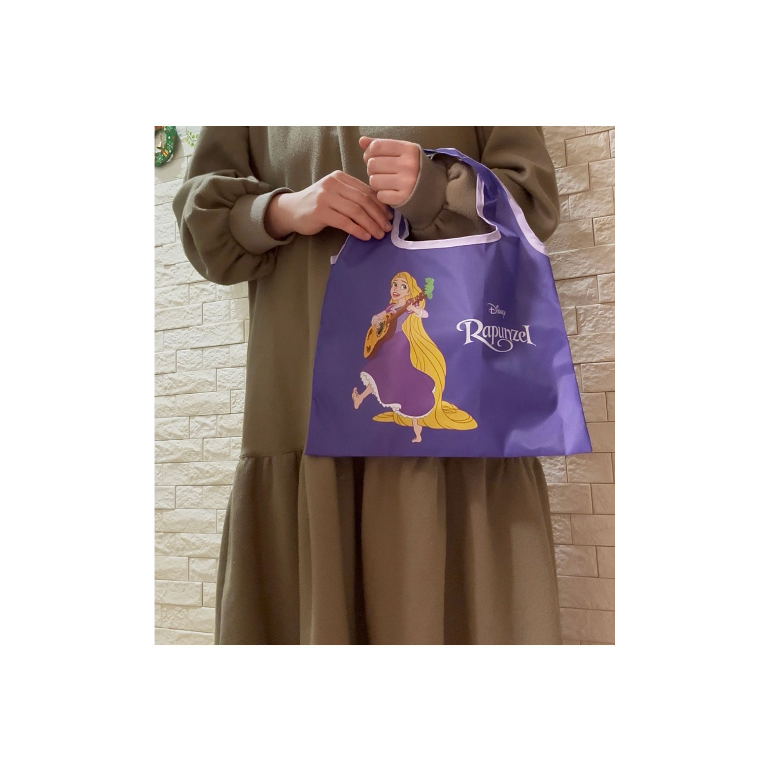 [公式] メーカー直営 ディズニー ミニくるくるショッピングバッグ 塔の上のラプンツェル ラプンツェル＆フレンズ