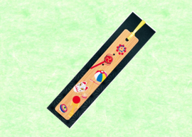 竹のしおり【プリント】民芸玩具