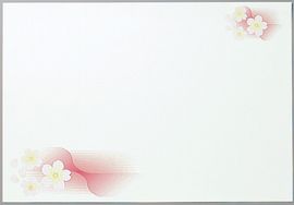 テーブルマット　グラデーションマット（桜）100枚