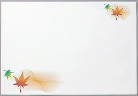 テーブルマット　グラデーションマット（紅葉）100枚