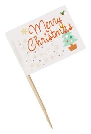 フラッグ楊枝　（クリスマス）200本入