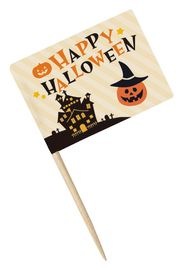フラッグ楊枝　（ハロウィン）200本入