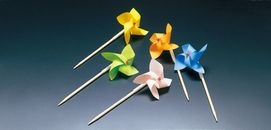 風車飾り楊枝　アソート（50本入）