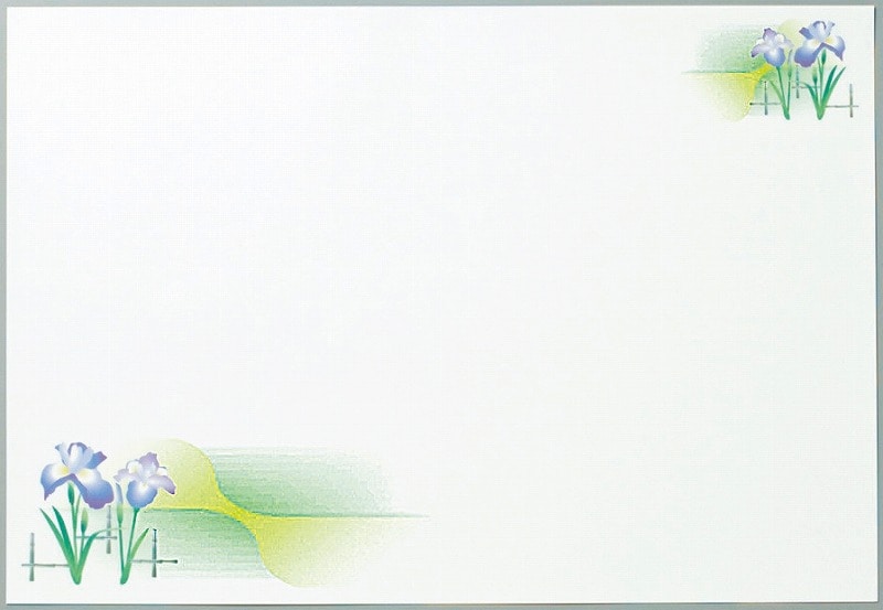 テーブルマット　グラデーションマット（菖蒲）100枚