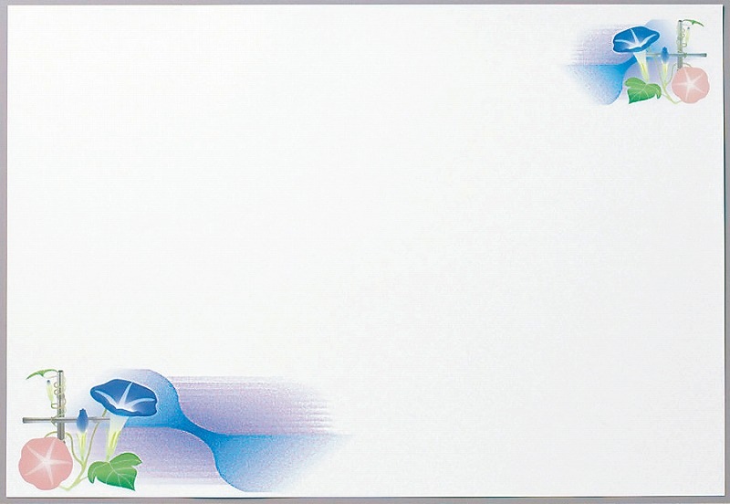 テーブルマット　グラデーションマット（朝顔）100枚