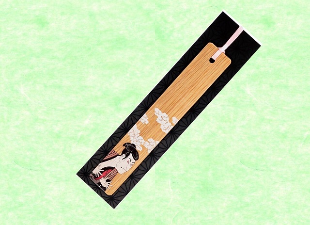 竹のしおり【プリント】浮世絵・歌舞伎
