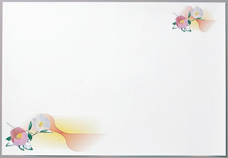 テーブルマット　グラデーションマット（寒椿）100枚