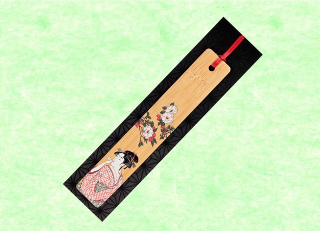 竹のしおり【プリント】浮世絵・美人画