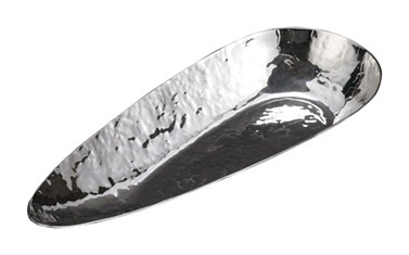 ステンレス舟形盛器（大）