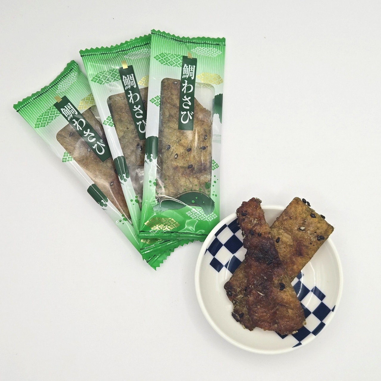 魚のおつまみ『鯛わさび』120ｇ（個包装)