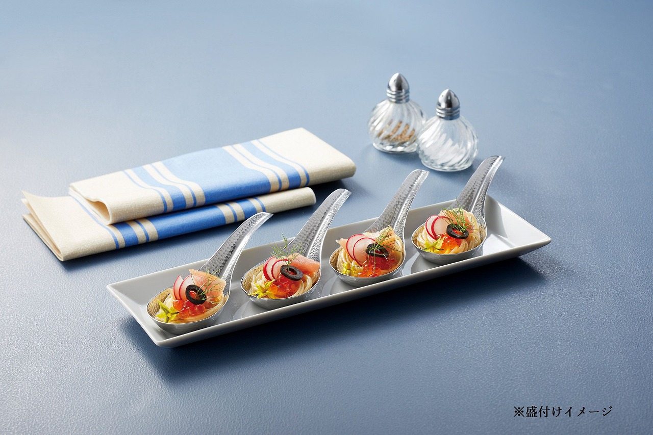 ステンレス槌目　レンゲ