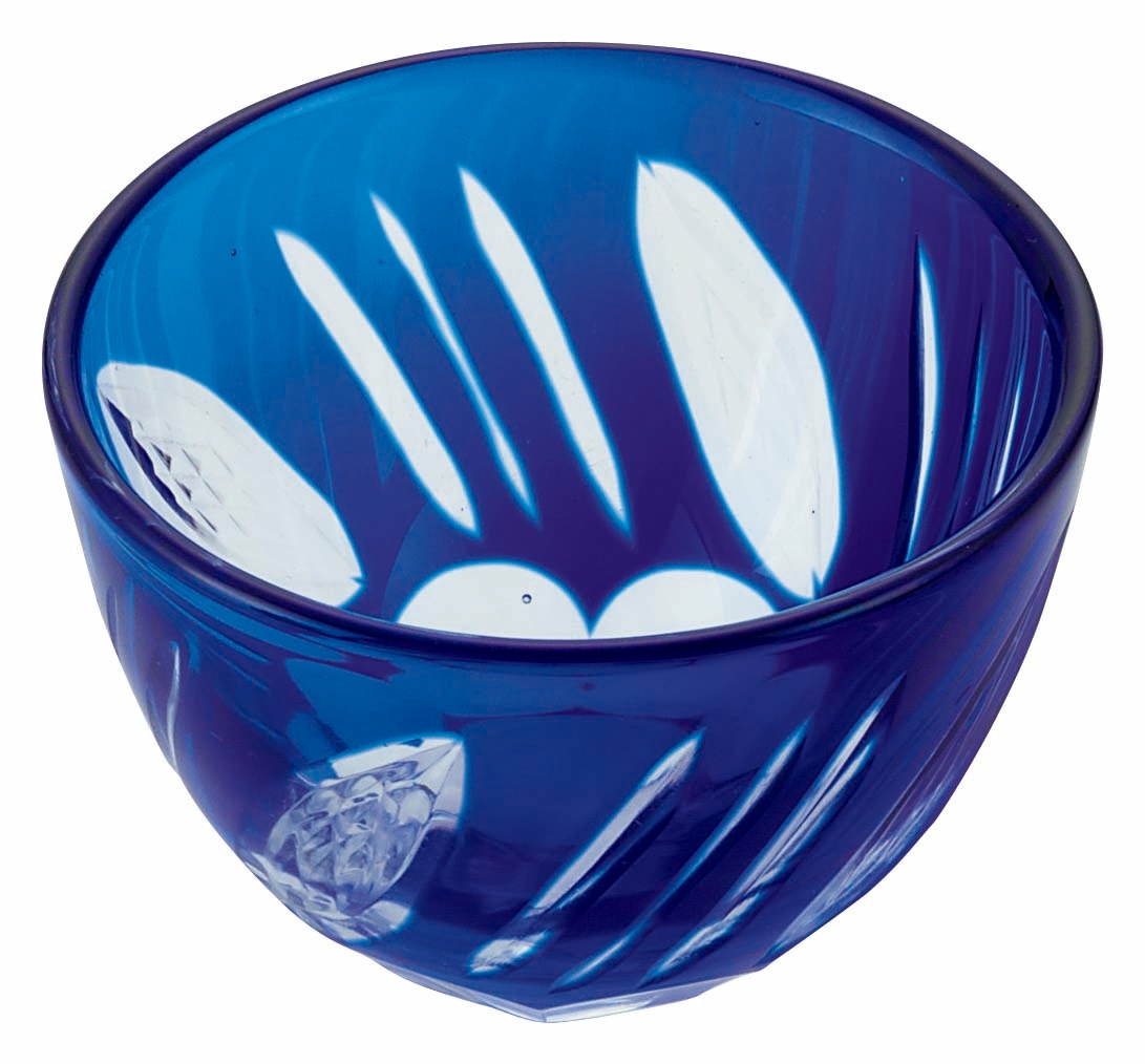 切子小付（ルリ）