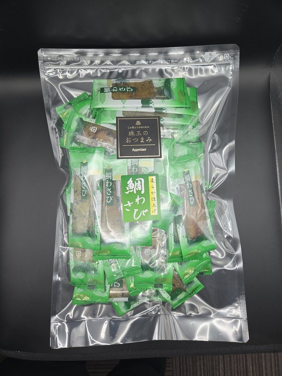 魚のおつまみ『鯛わさび』360ｇ（個包装)