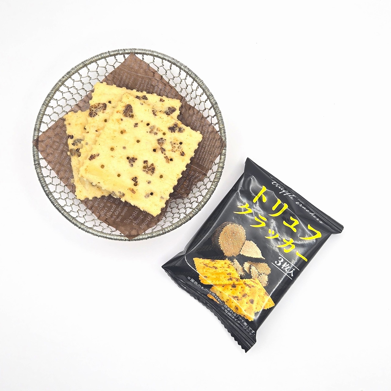 トリュフクラッカー　３枚×18pc入　※BOX入