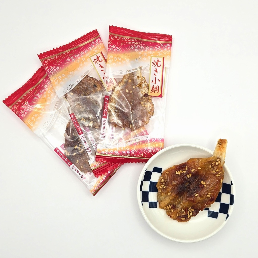 魚のおつまみ『唐辛子入り焼き小鯛』360ｇ（個包装)