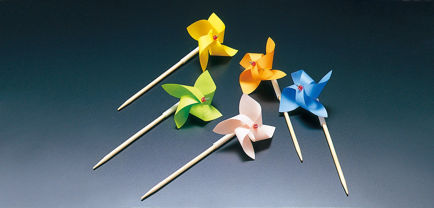 風車飾り楊枝　アソート（50本入）