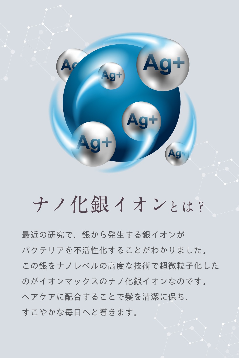 IONMAX ｼｬﾝﾌﾟｰ＆コンディショナー　ﾊﾟｳﾁ5Pｾｯﾄ
