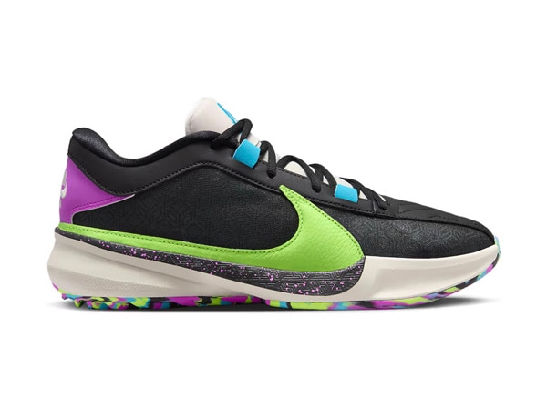 シューズ(男性用) NIKE zoom FREAK NIKE ZOOM FREAK 5 BLACK MULTI-COLOR ナイキ ズーム フリーク 5