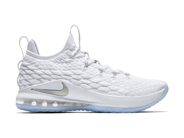 NIKE LEBRON 15 LOW 'WHITE METALLIC' ナイキ レブロン 15