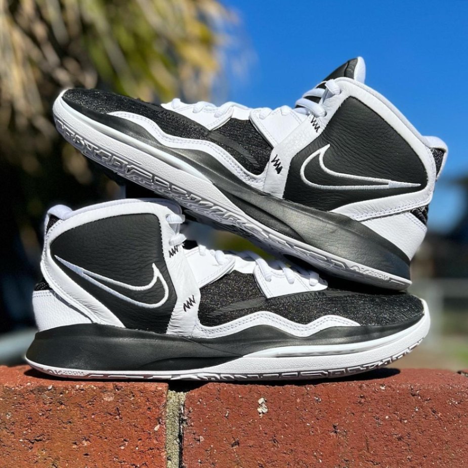 ■新品★27cm★NIKE Kyrie 1 バスケットシューズ ★ Nike Kyrie Low 1 Black Silver White Brooklyn Nets Uncle Drew