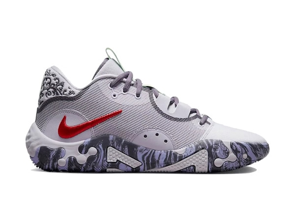 最終値下げ NIKE バッシュ ポールジョージ 赤 - メルカリ