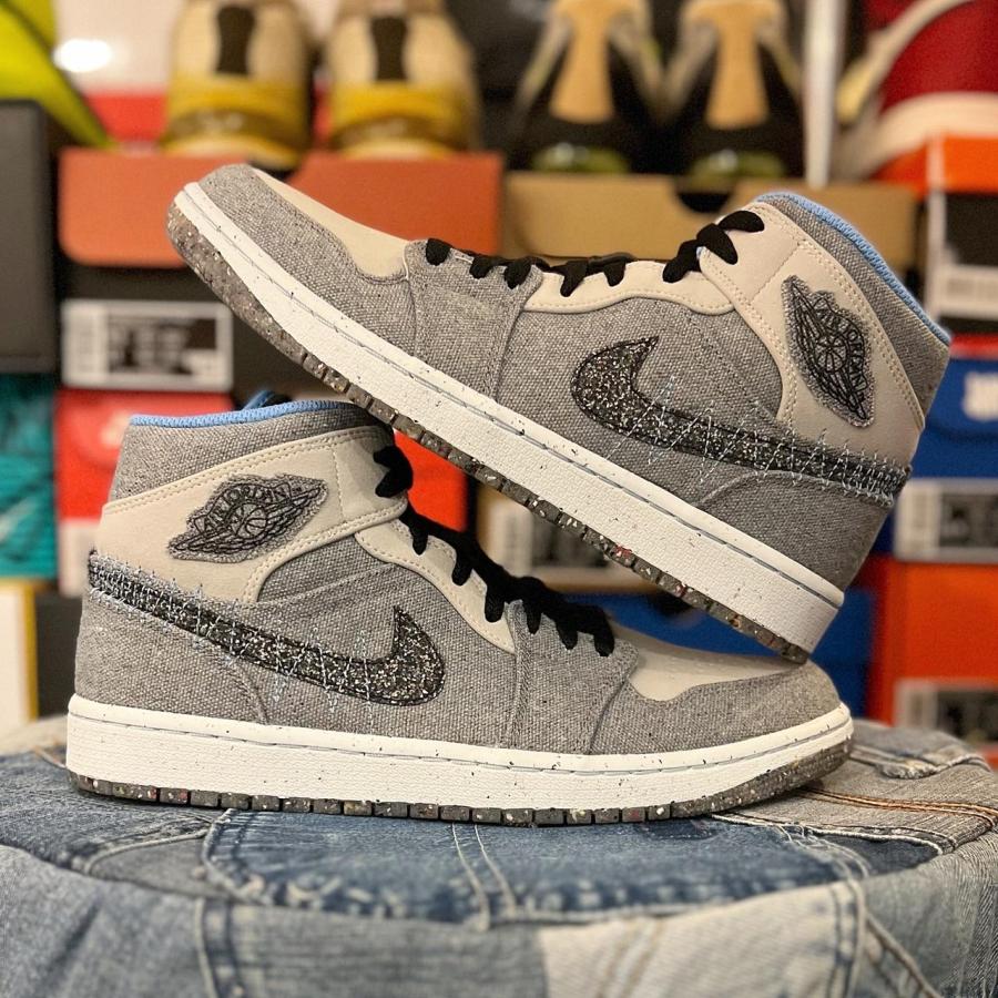 AIR JORDAN 1 MID 'CRATER' エア ジョーダン 1 ミッド クレーター