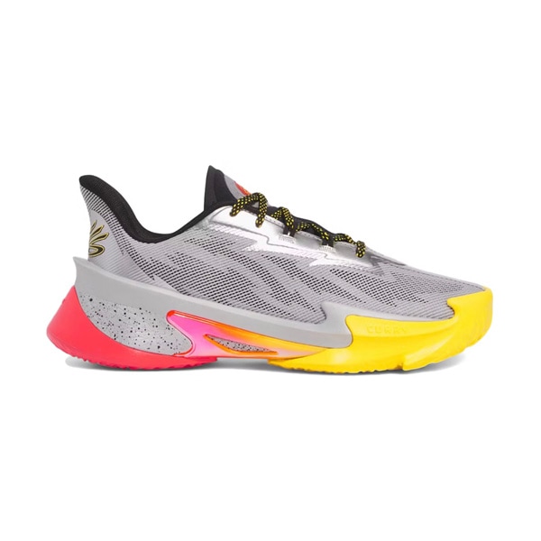 Under Armour バスケットボールシューズ ホワイト/ゴールド/レッド BASKETBALL SHOES（バスケットボールシューズ）,UNDER ARMOUR