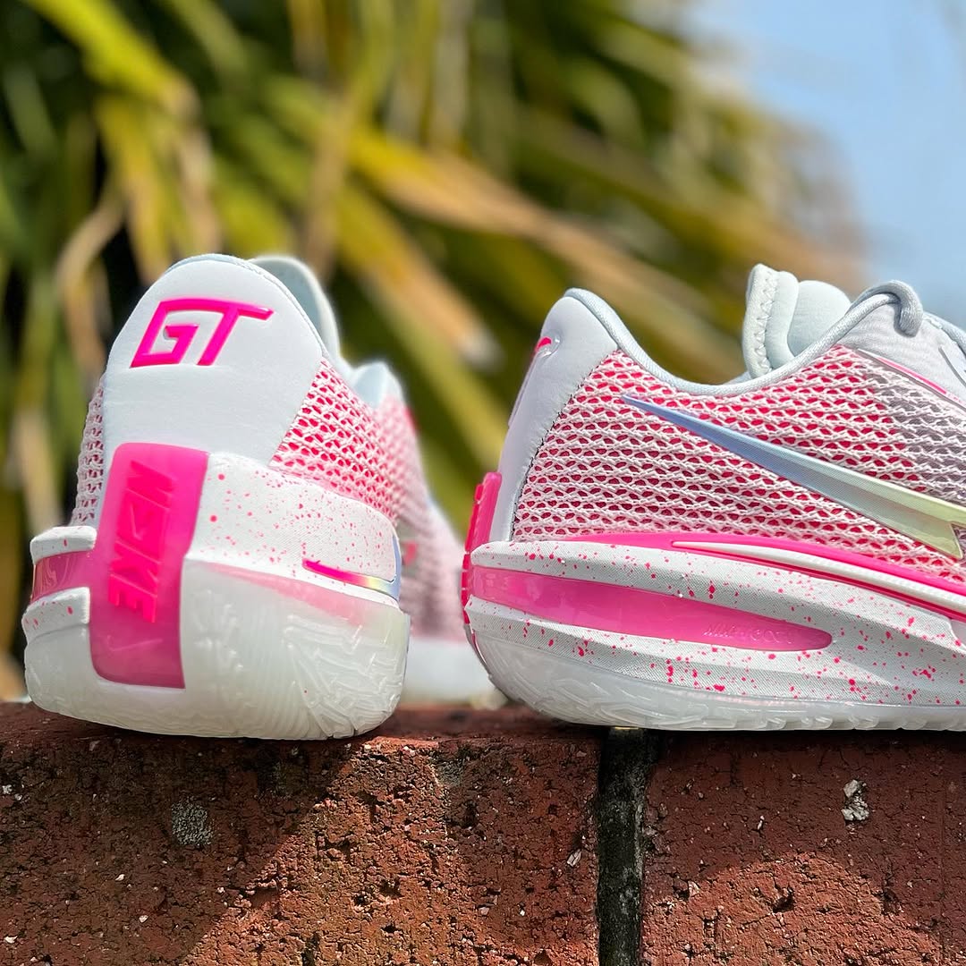 Nike GT Cut 1バスケットボールシューズ ホワイト/ピンク Pink NIKE AIR ZOOM G.T. CUT EP ナイキ エア ズーム GT カット 2025