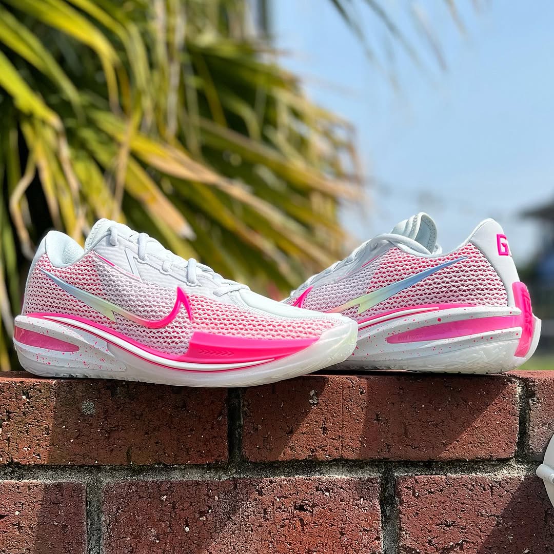 Nike GT Cut 1バスケットボールシューズ ホワイト/ピンク Pink NIKE AIR ZOOM G.T. CUT EP ナイキ エア ズーム GT カット 2025